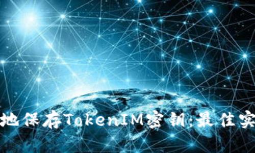 如何安全地保存TokenIM密钥：最佳实践与策略