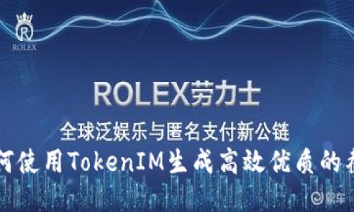 如何使用TokenIM生成高效优质的截图